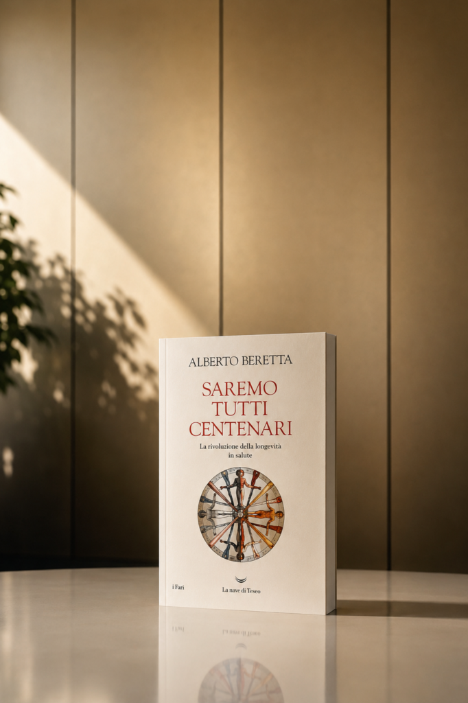 Copertina del libro «Saremo tutti centenari»